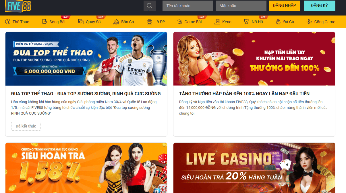 Tổng hợp các sự kiện ưu đãi hot hit cho hội viên